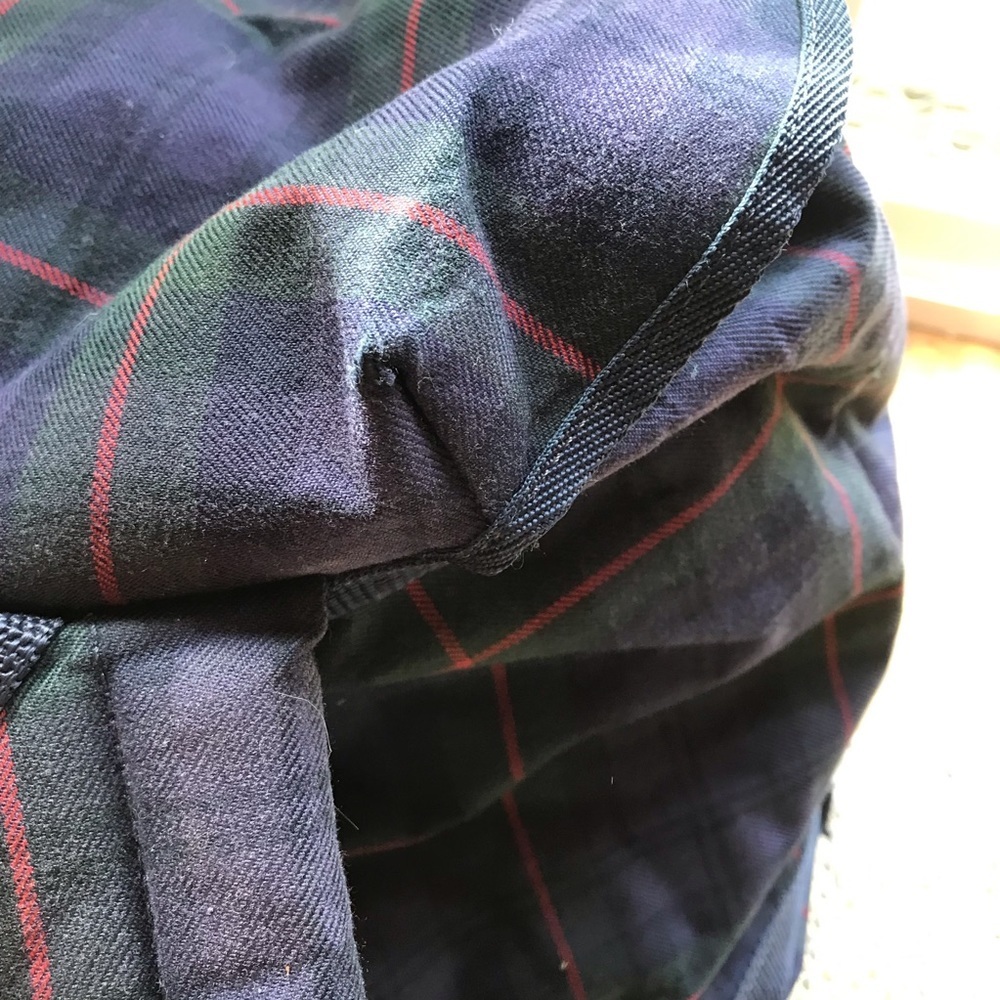 🇺🇸VINTAGE RARE Tommy Hilfiger Plaid Backpay - Picture 9 of 16
